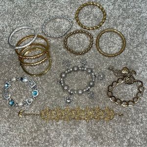 Lot of 12 Vintage Bracelets